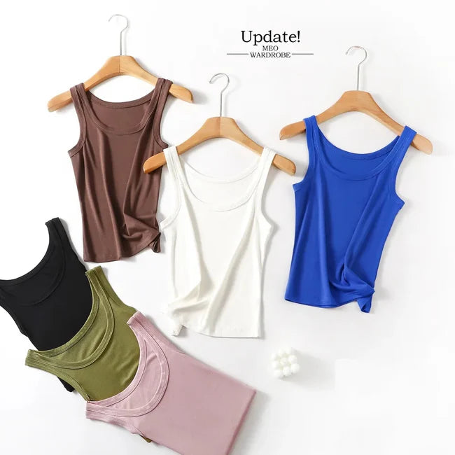 Ch # 415 Saimwear O Neck Basic Tank Top
