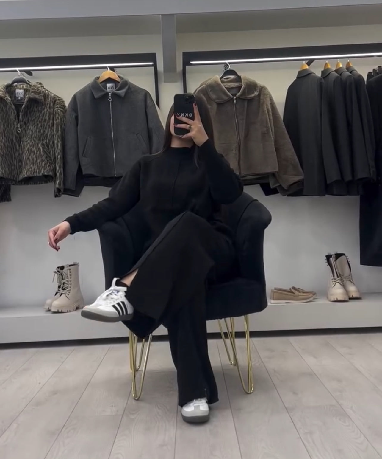 CH 522 Saimwear Bootcut Style Fleece Co-ord Set For Winters