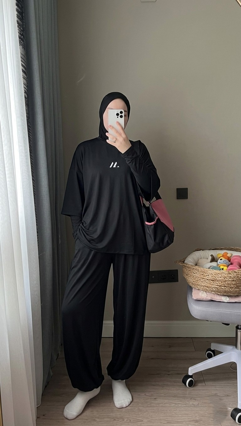 Ch 6049 - Urban Modesty Co-ord Set | Saimwear
