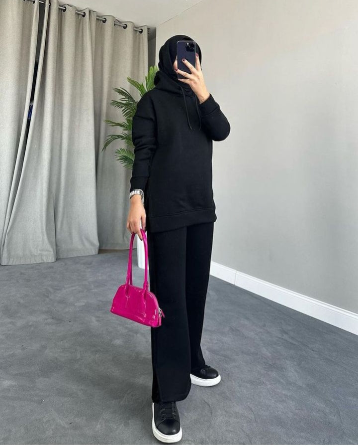 Saimwear Hooded Winter Fleece Tracksuit CH 400