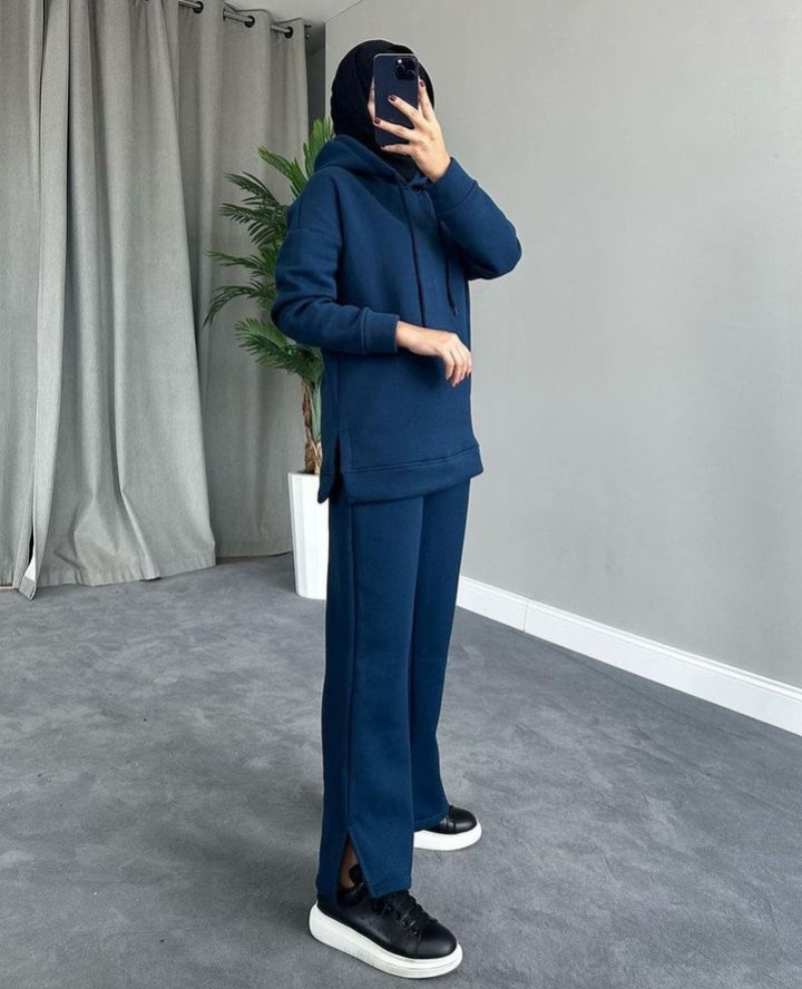 Saimwear Hooded Winter Fleece Tracksuit CH 400