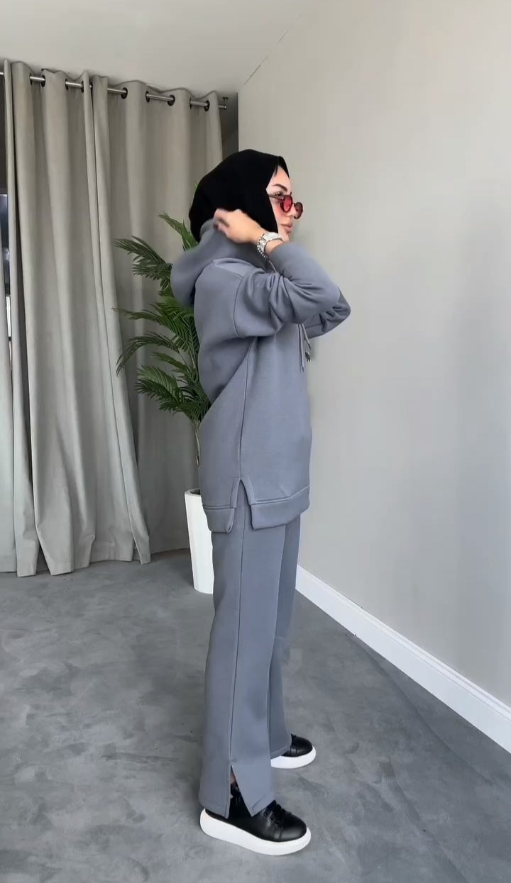 Saimwear Hooded Winter Fleece Tracksuit CH 400