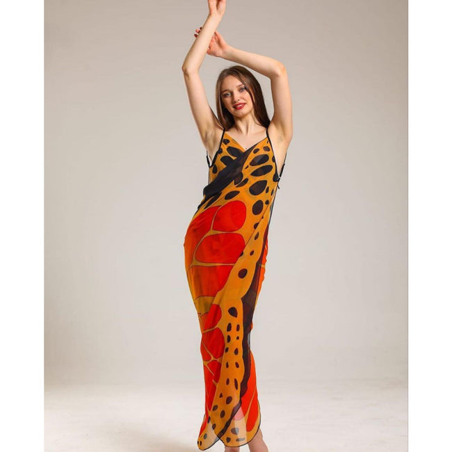 Saimwear CH # 349 Butterfly Breeze Wrap - Summer Beach Cover Up - saimwear