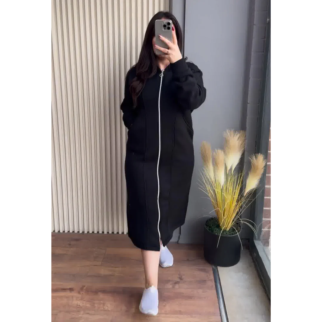 CH 480 Saimwear Long Zipper Fleece Hoodie