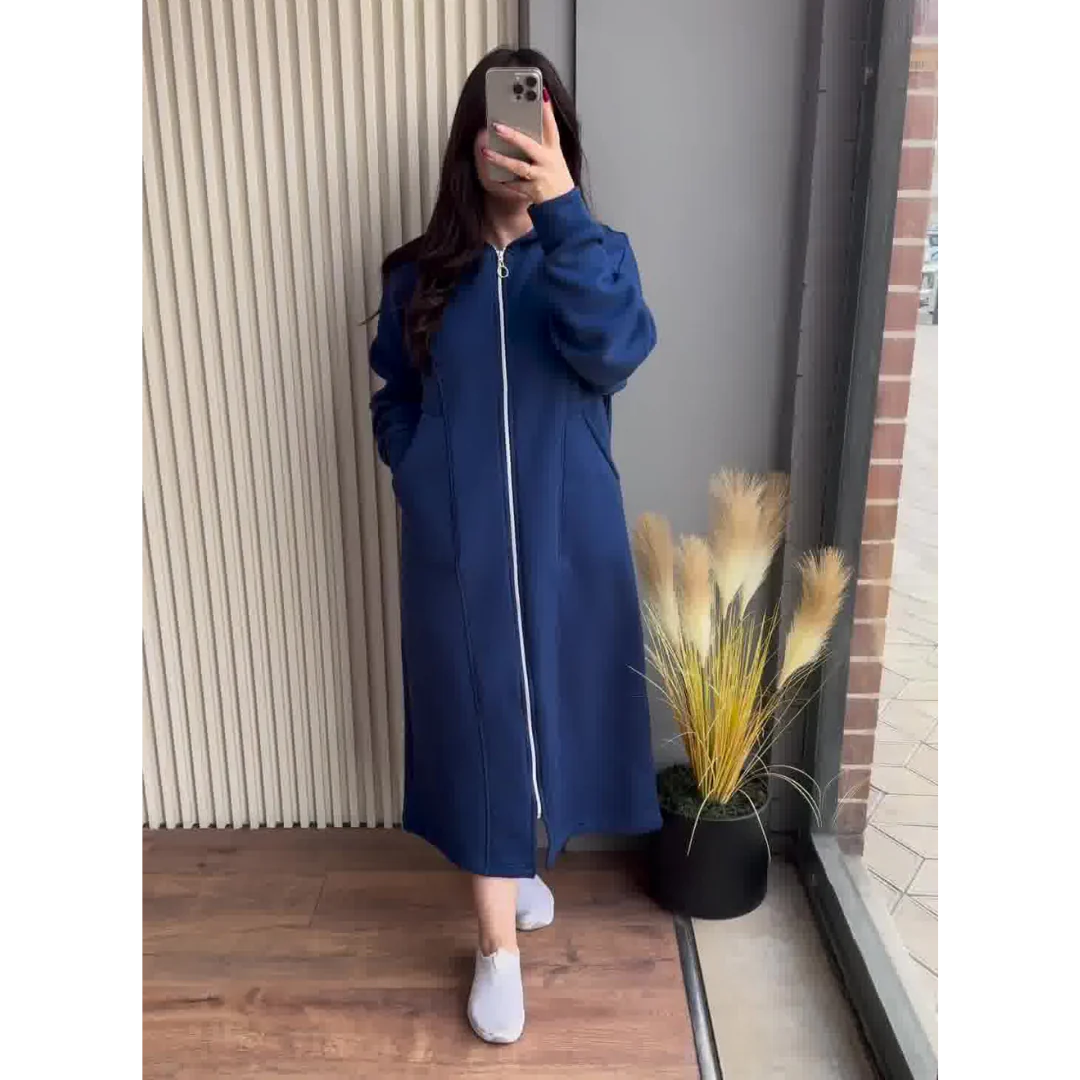 CH 480 Saimwear Long Zipper Fleece Hoodie