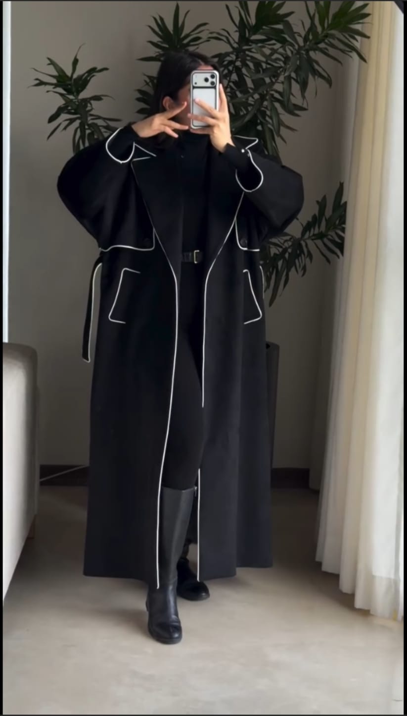 CH - 6154 - Lady Boss Long Coat | Saimwear