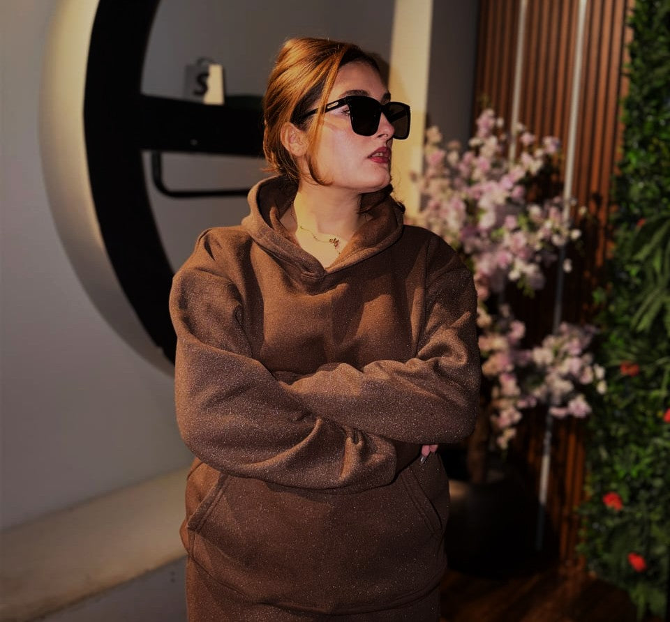 CH 609 -GlitterBlend Fleece Tracksuit - Saimwear