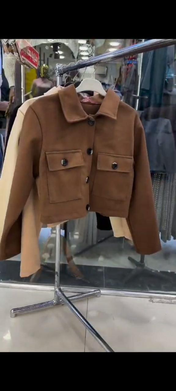 Saimwear Pocket Style Short Fleece Jacket CH 383