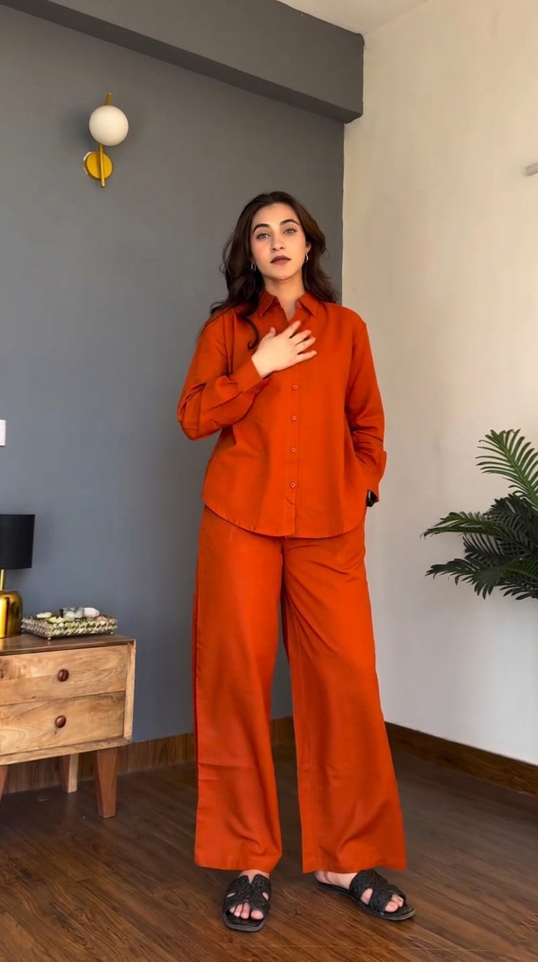 CH - 6063 - Basic Co-ord Set | Saimwear
