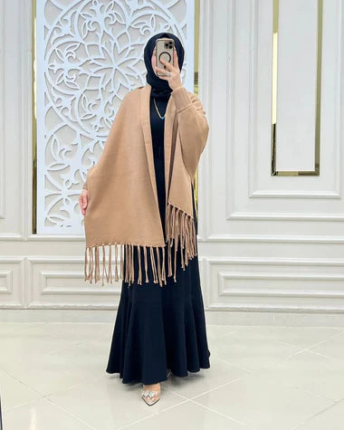 Ch 498 Saimwear Free Flow Fleece Poncho