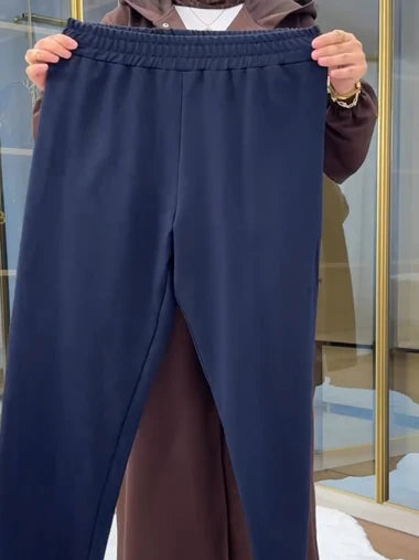 Ch 515 Saimwear 2 Piece Winter Fleece Dress Head to Toe Button Pocket Hoodie & Trouser