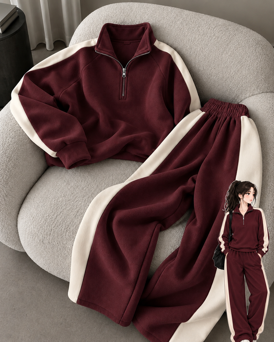 CH - 6150 - Urban Contrast Fleece Set | Saimwear