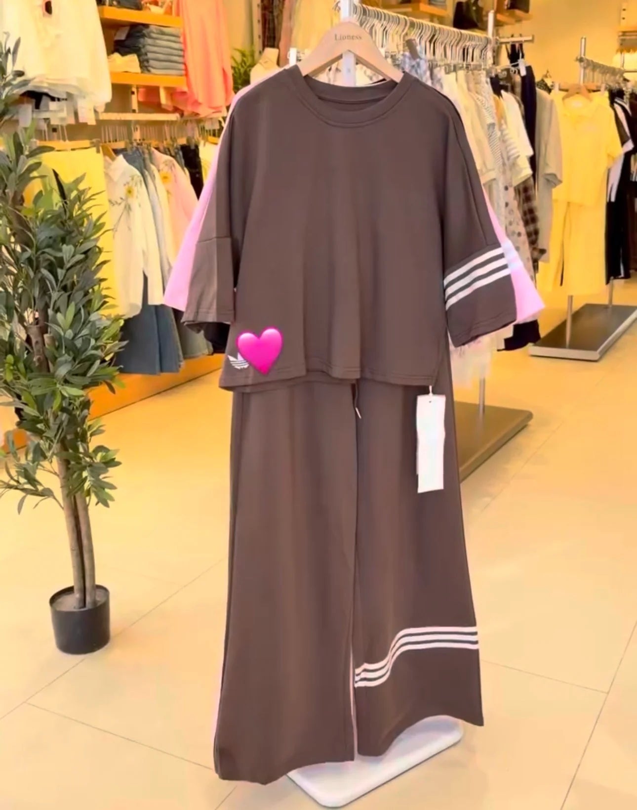 CH - 6074 - Stripes Co-ord Set | Saimwear