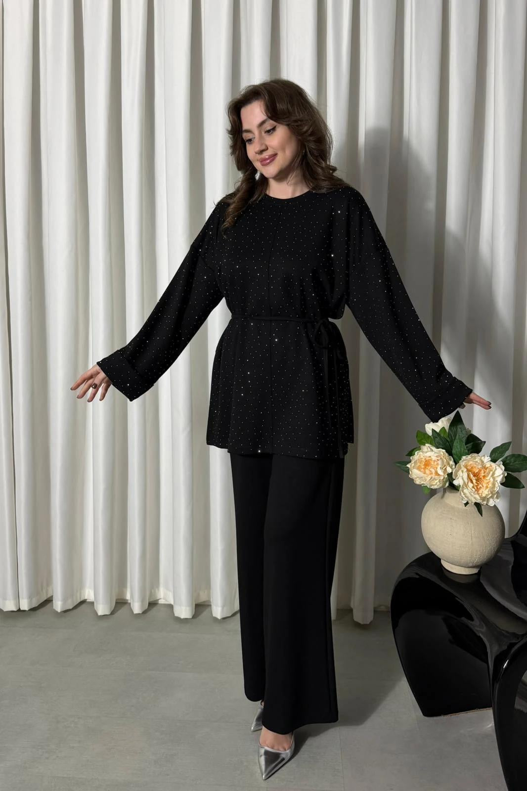CH 610 -  Sparkle Premium Co-Ord Set - Saimwear