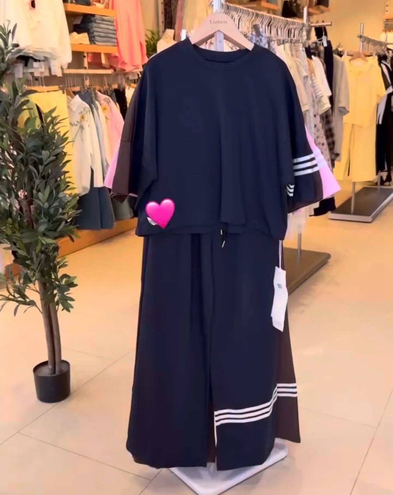 CH - 6074 - Stripes Co-ord Set | Saimwear