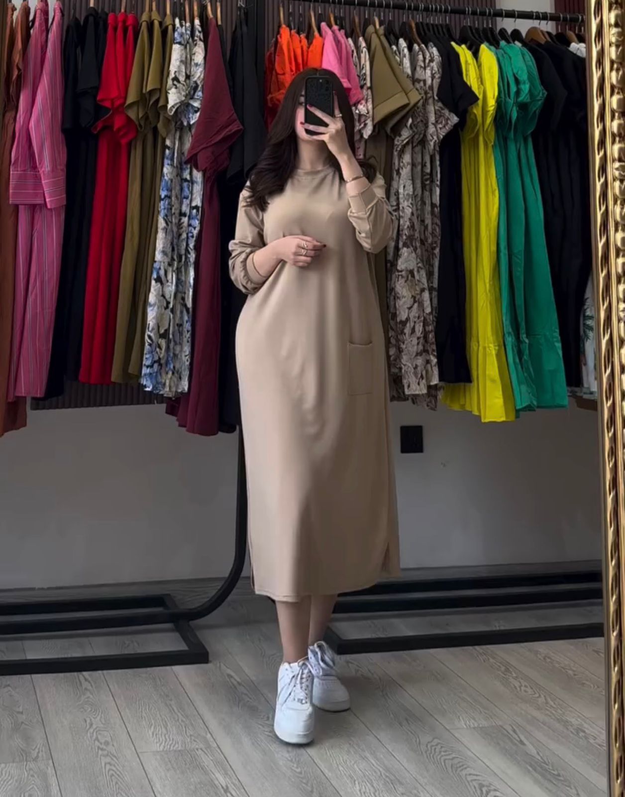 CH 592 - Longline Fleece Top For Winters - Saimwear