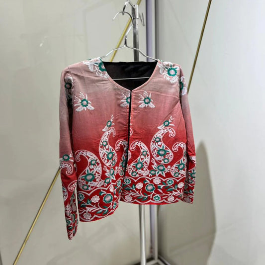FULL EMBROIDERY TRADITIONAL BLAZER (KOTI) Design 1