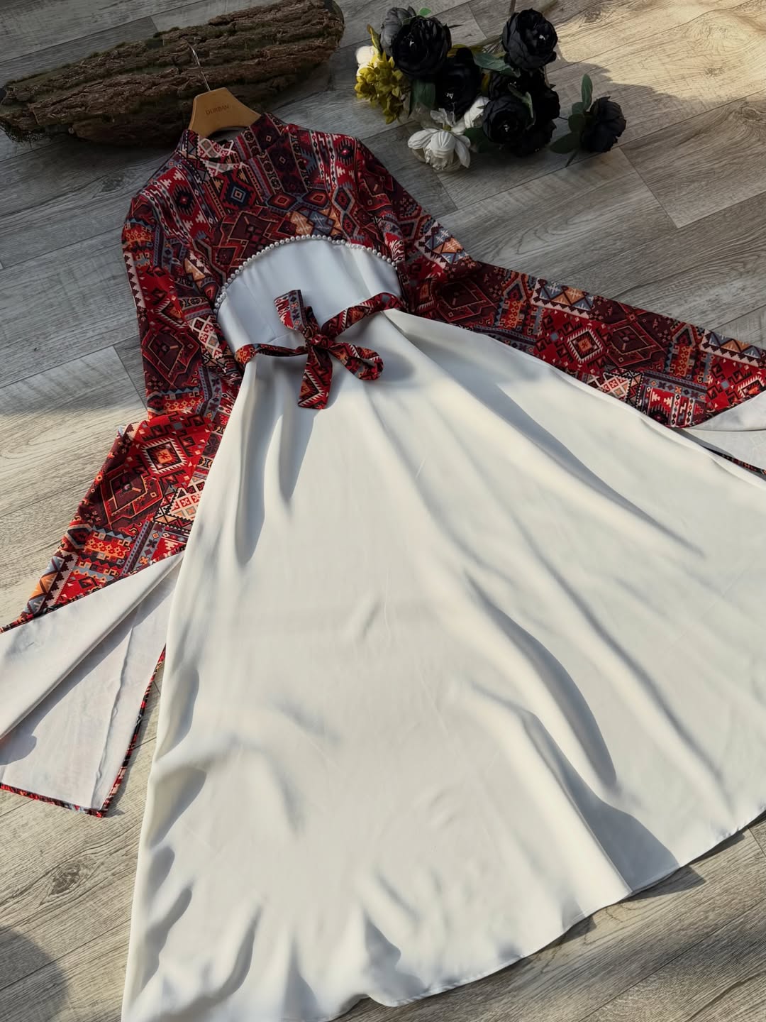 Ch 634 - Modest Printed Maxi | Saimwear