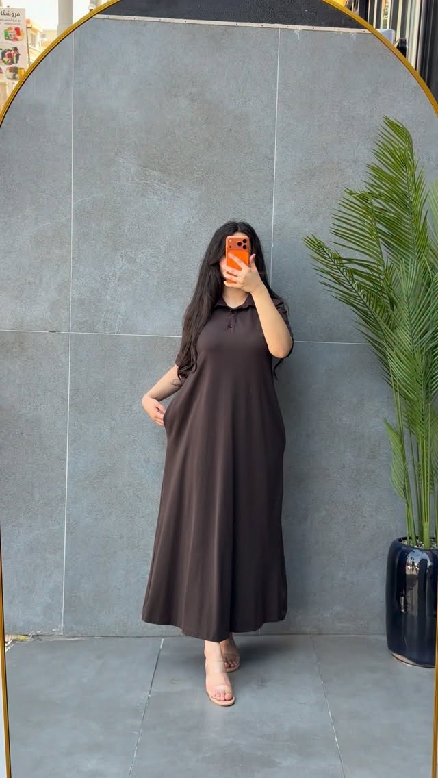 CH 6075 Collar Style Long Top - Saimwear