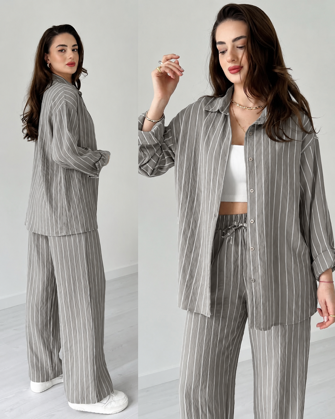 CH 6055 Stripe Squad Co-Ord Set - Saimwear