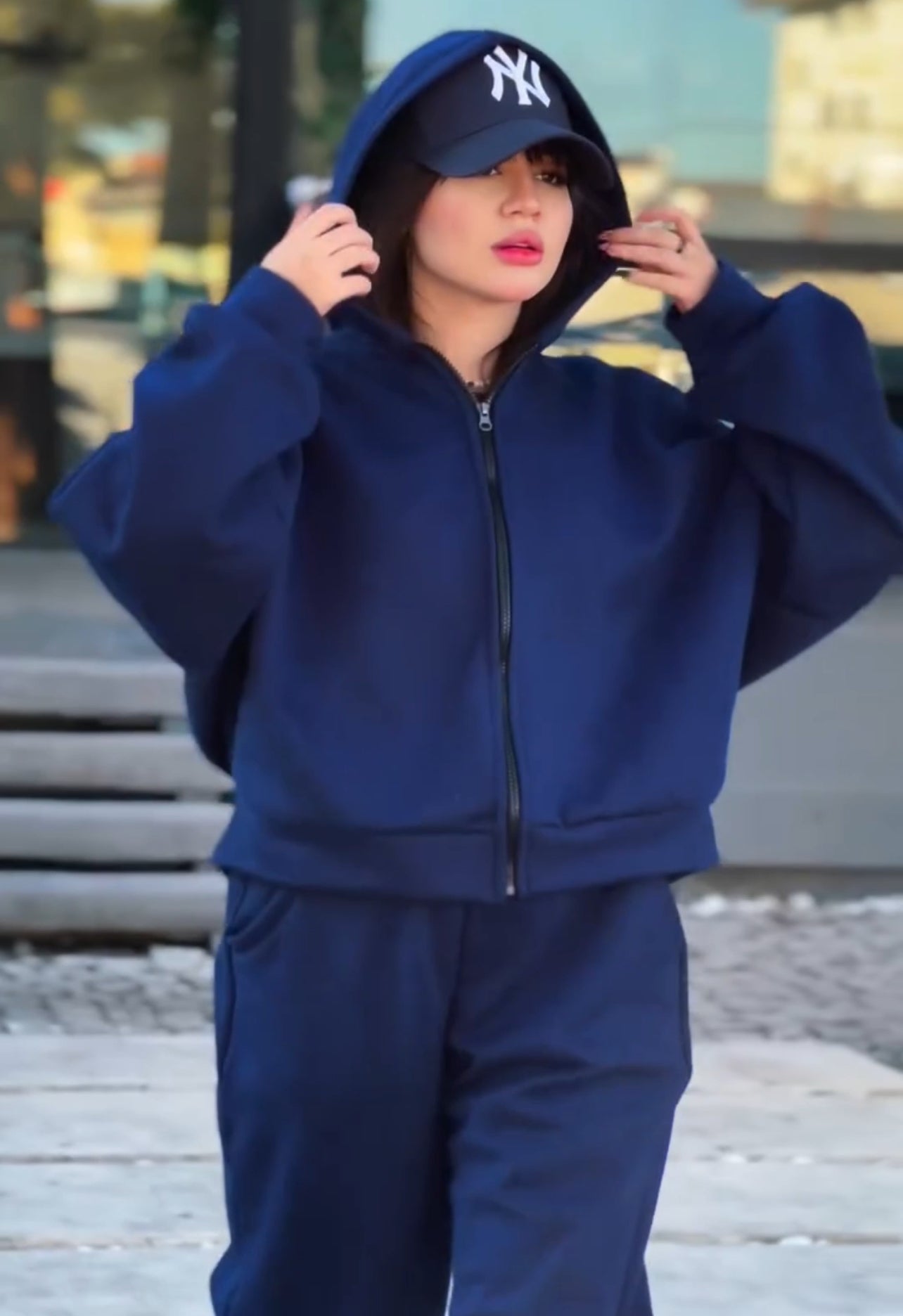 CH 579 Hooded Tracksuit For Winter - Saimwear