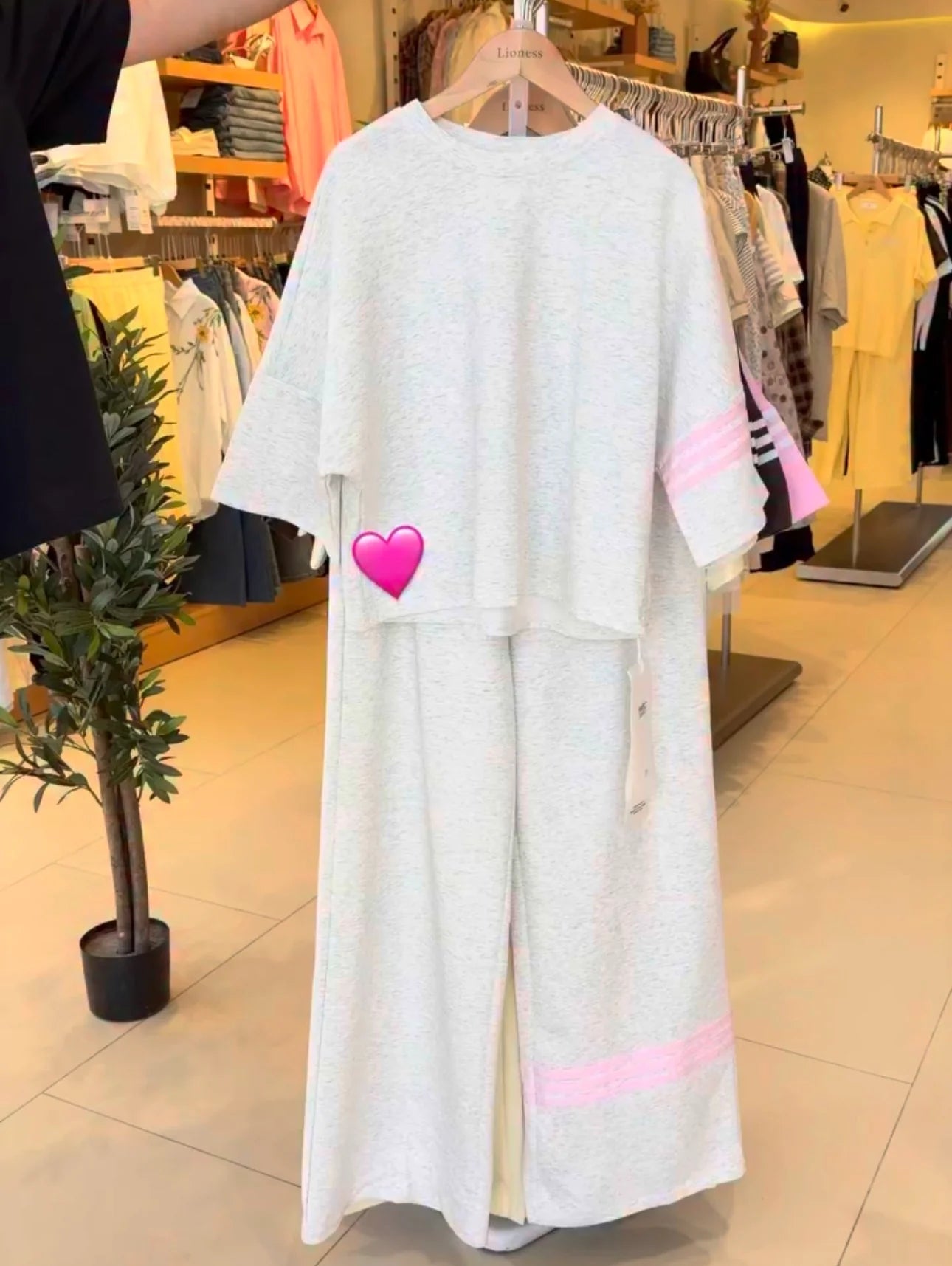 CH - 6074 - Stripes Co-ord Set | Saimwear