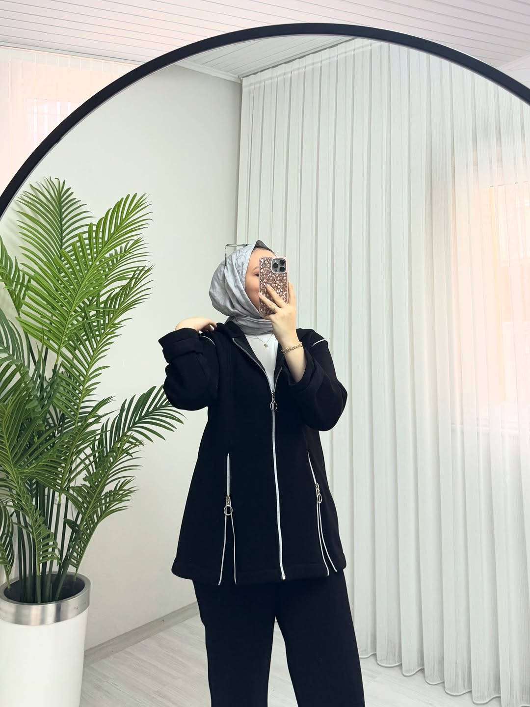 CH 601 - Bootcup Zipper Hooded Style Co-Ord Set - Saimwear