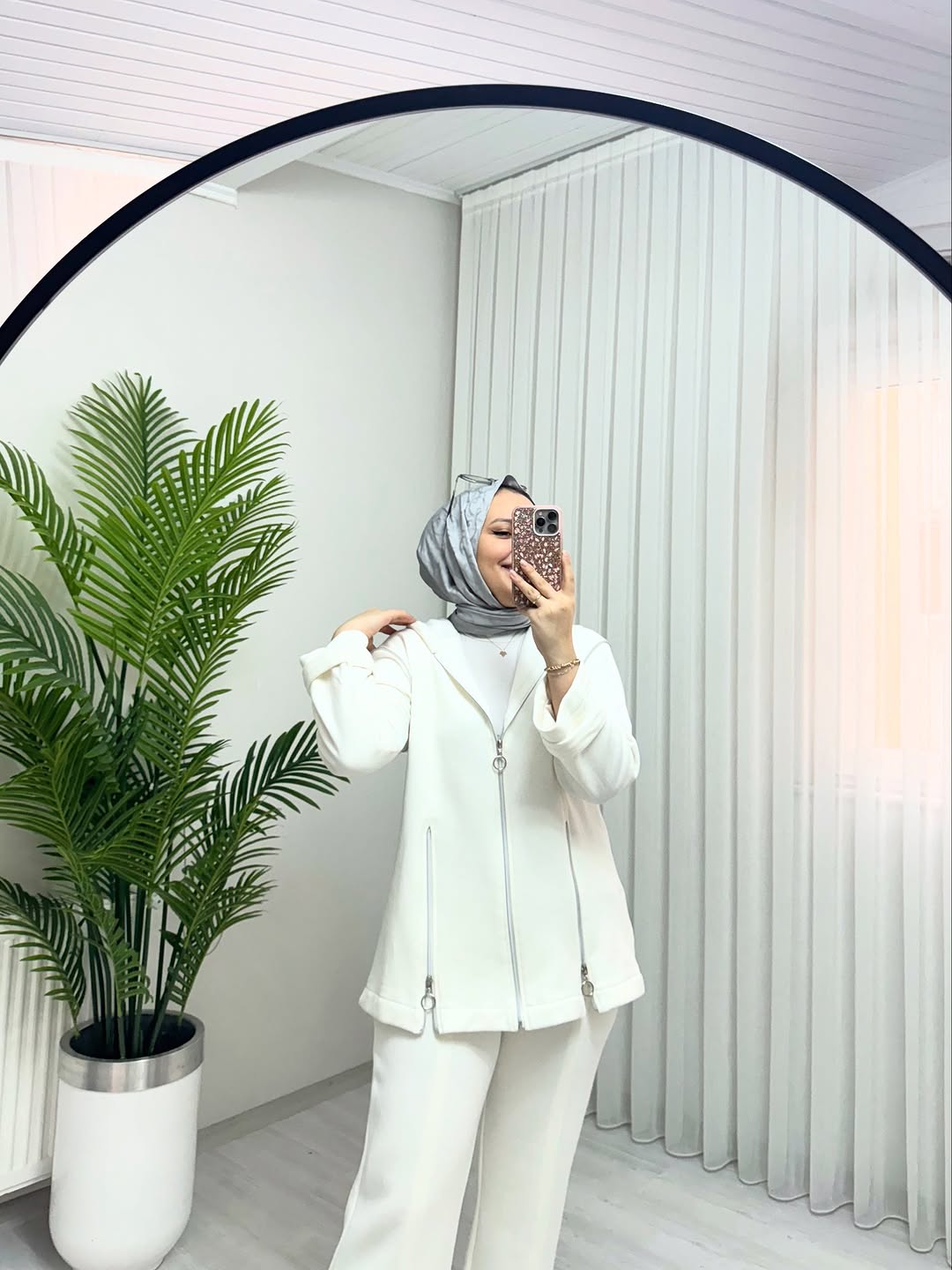 CH 601 - Bootcup Zipper Hooded Style Co-Ord Set - Saimwear