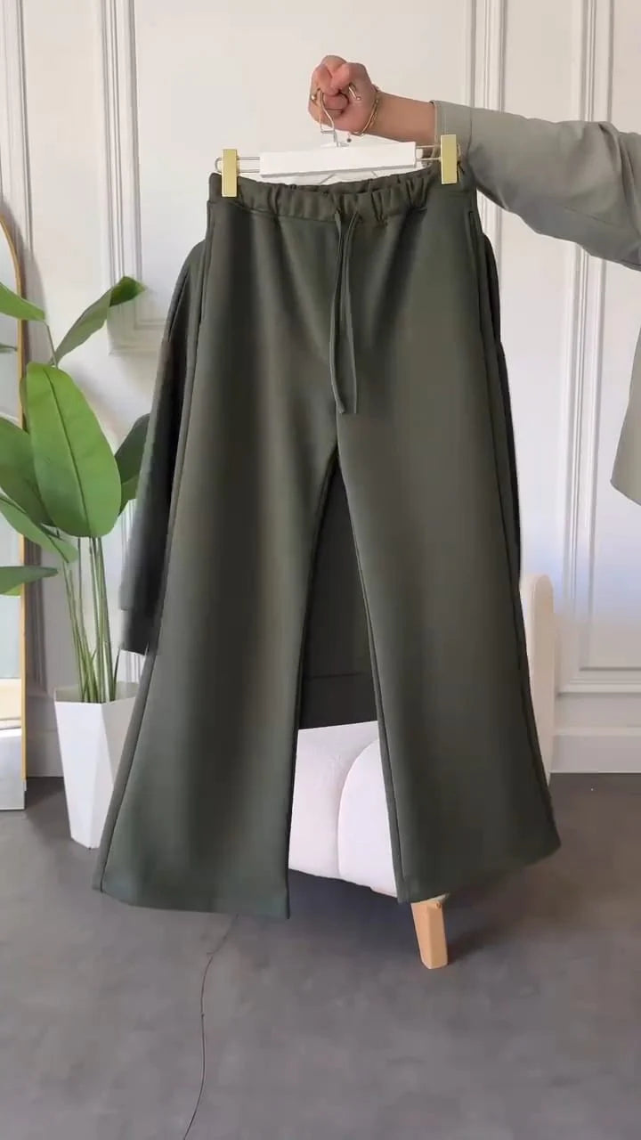 CH 589 Saimwear Polo Winter Fleece Co-ord Set