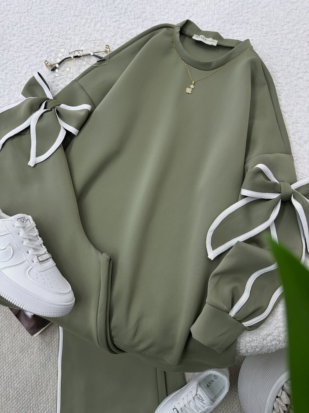 CH 621 -Pookie Bow Co-Ord Set - Saimwear