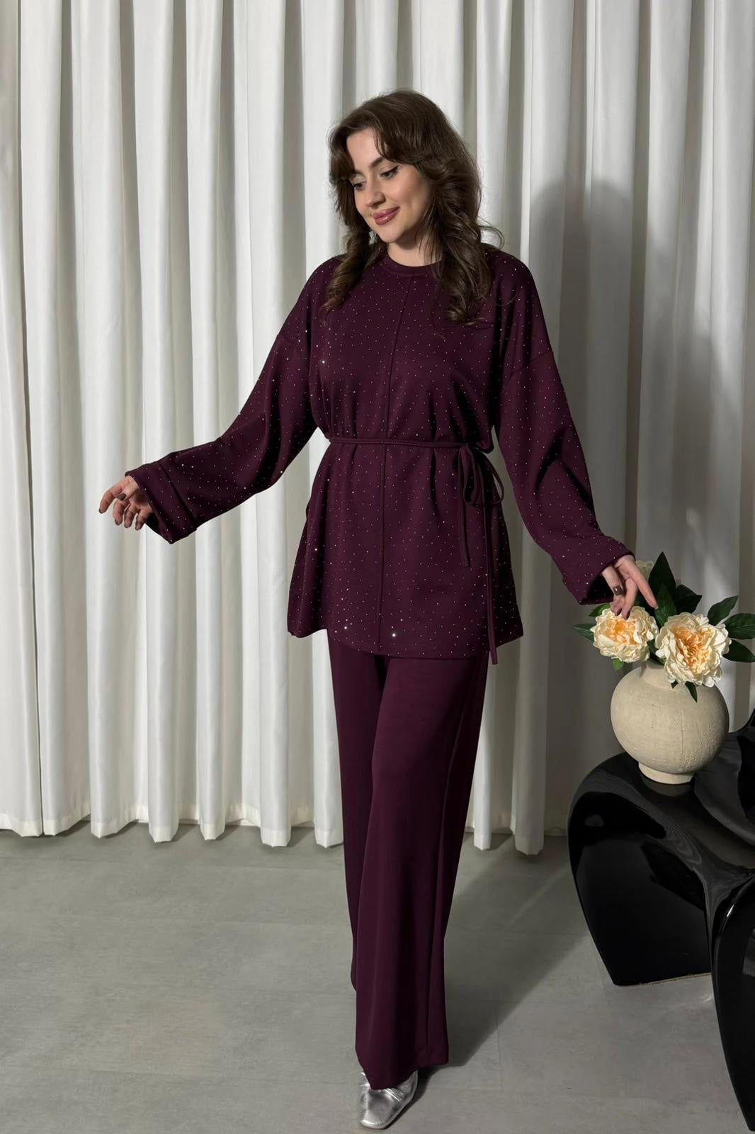CH 610 -  Sparkle Premium Co-Ord Set - Saimwear