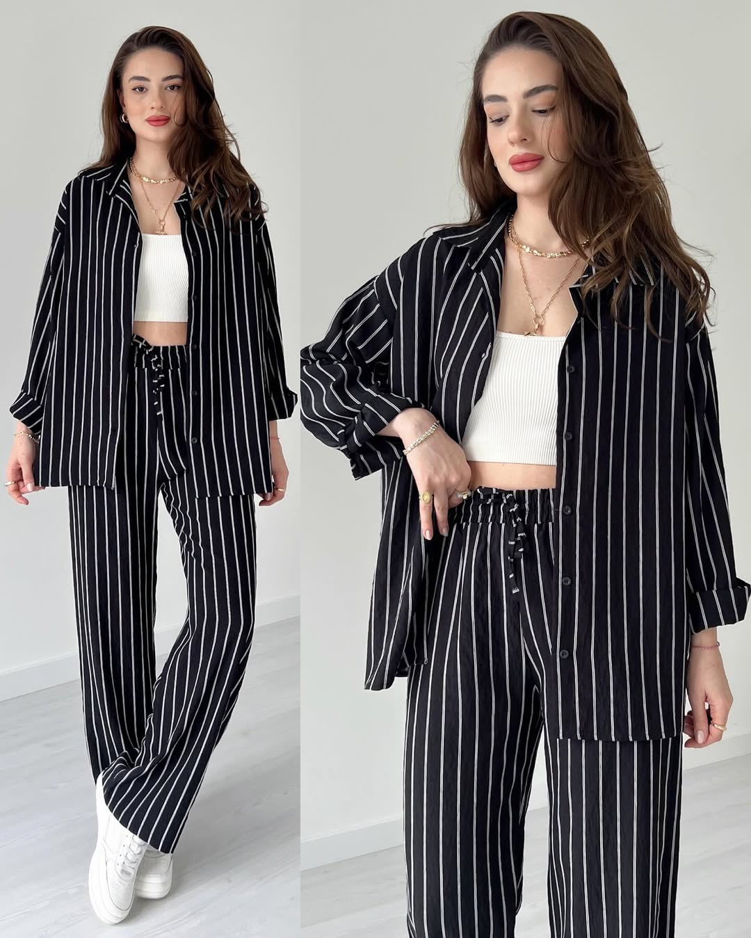CH 6055 Stripe Squad Co-Ord Set - Saimwear