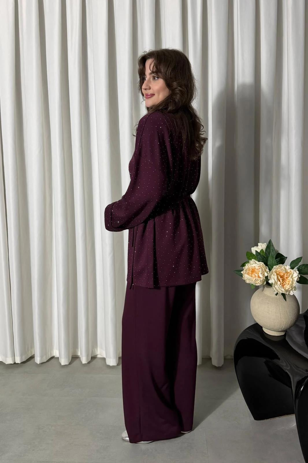 CH 610 -  Sparkle Premium Co-Ord Set - Saimwear