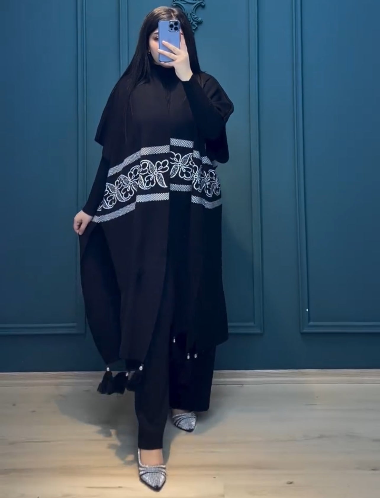 CH 504 Saimwear Ready To Wear 3 Pcs Winter Fleece Outfit