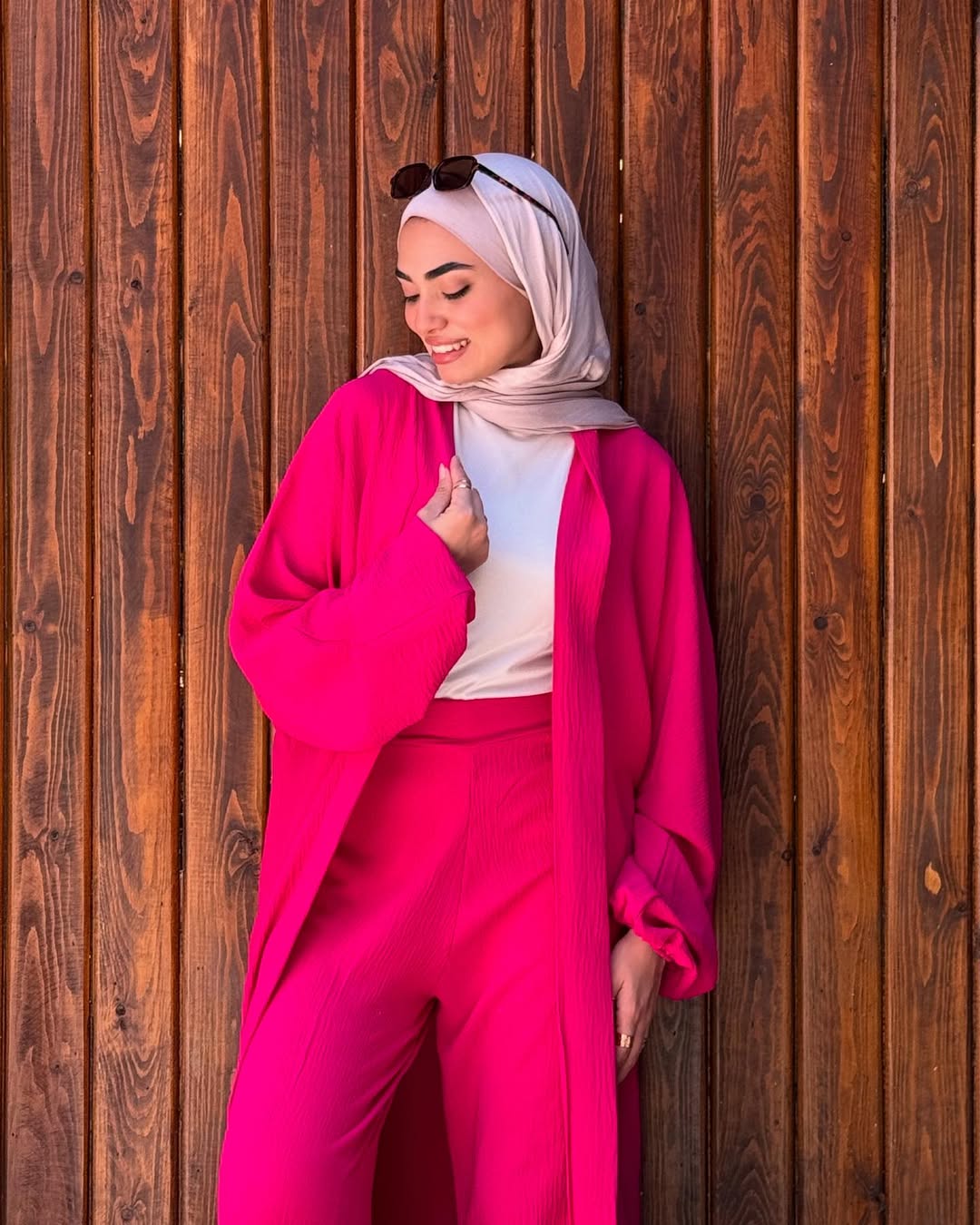 CH 630 – 2 Pcs Solid Textured Co-ord Set | Saimwear