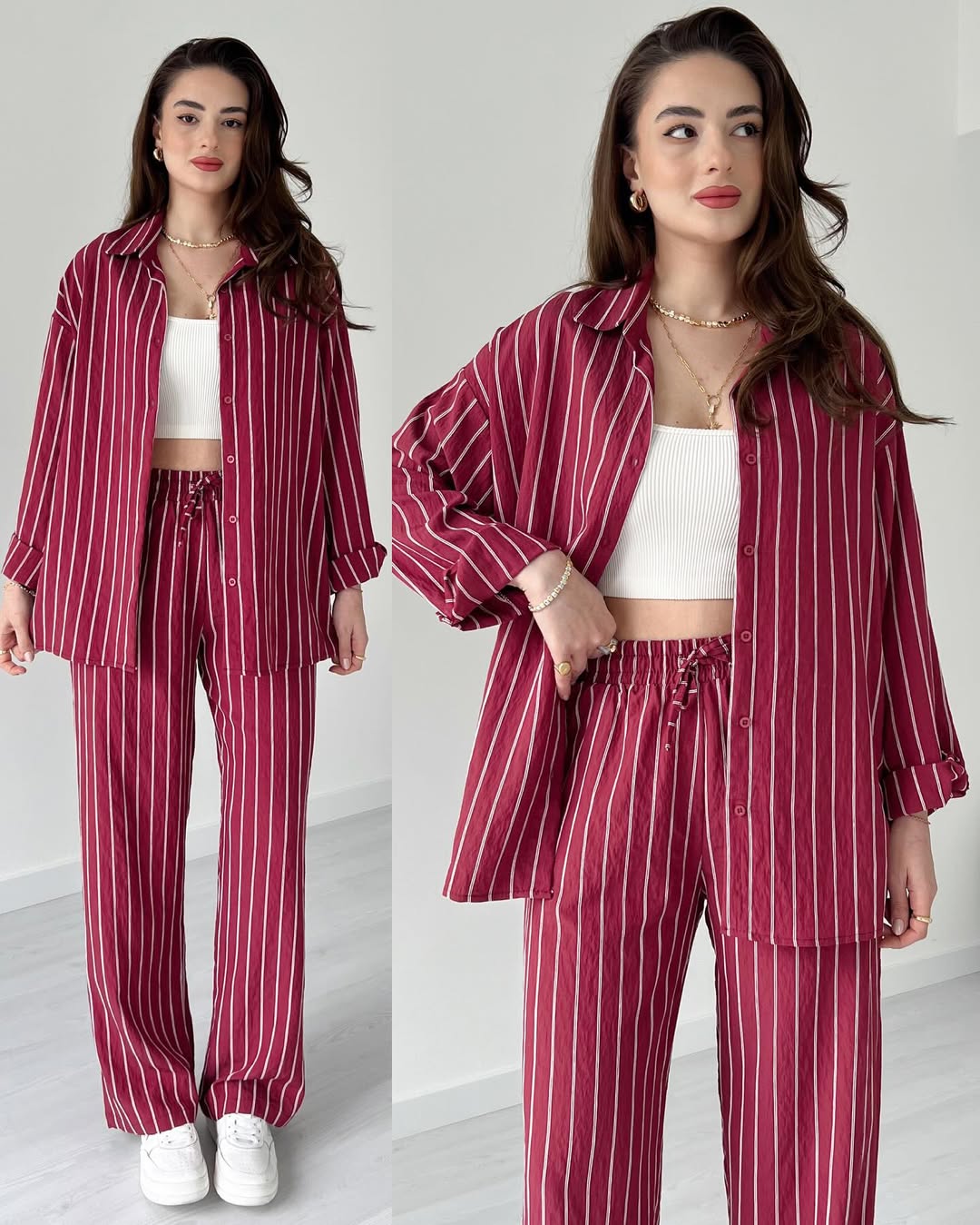 CH 6055 Stripe Squad Co-Ord Set - Saimwear