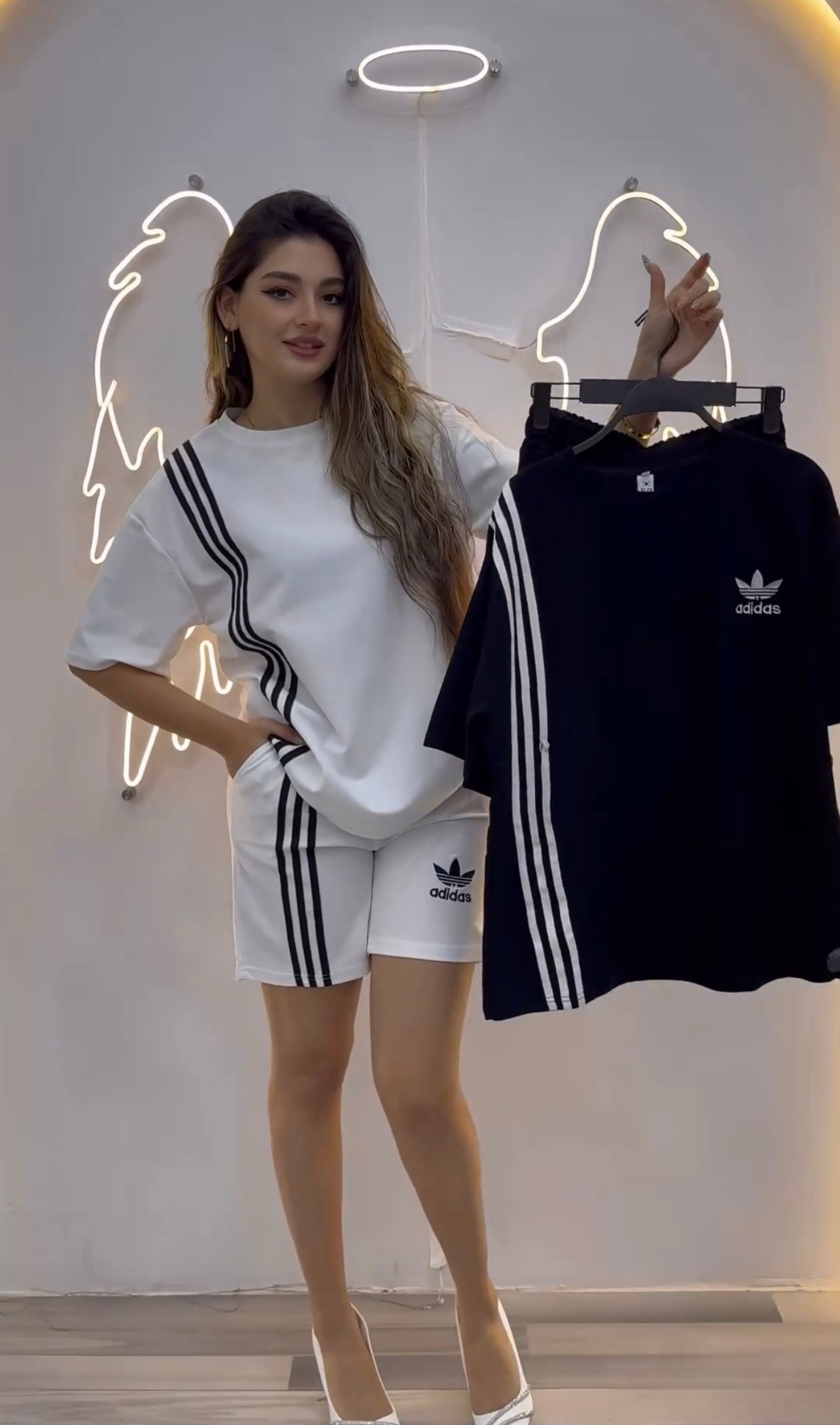 CH # 424 Stripes Tshirt Short