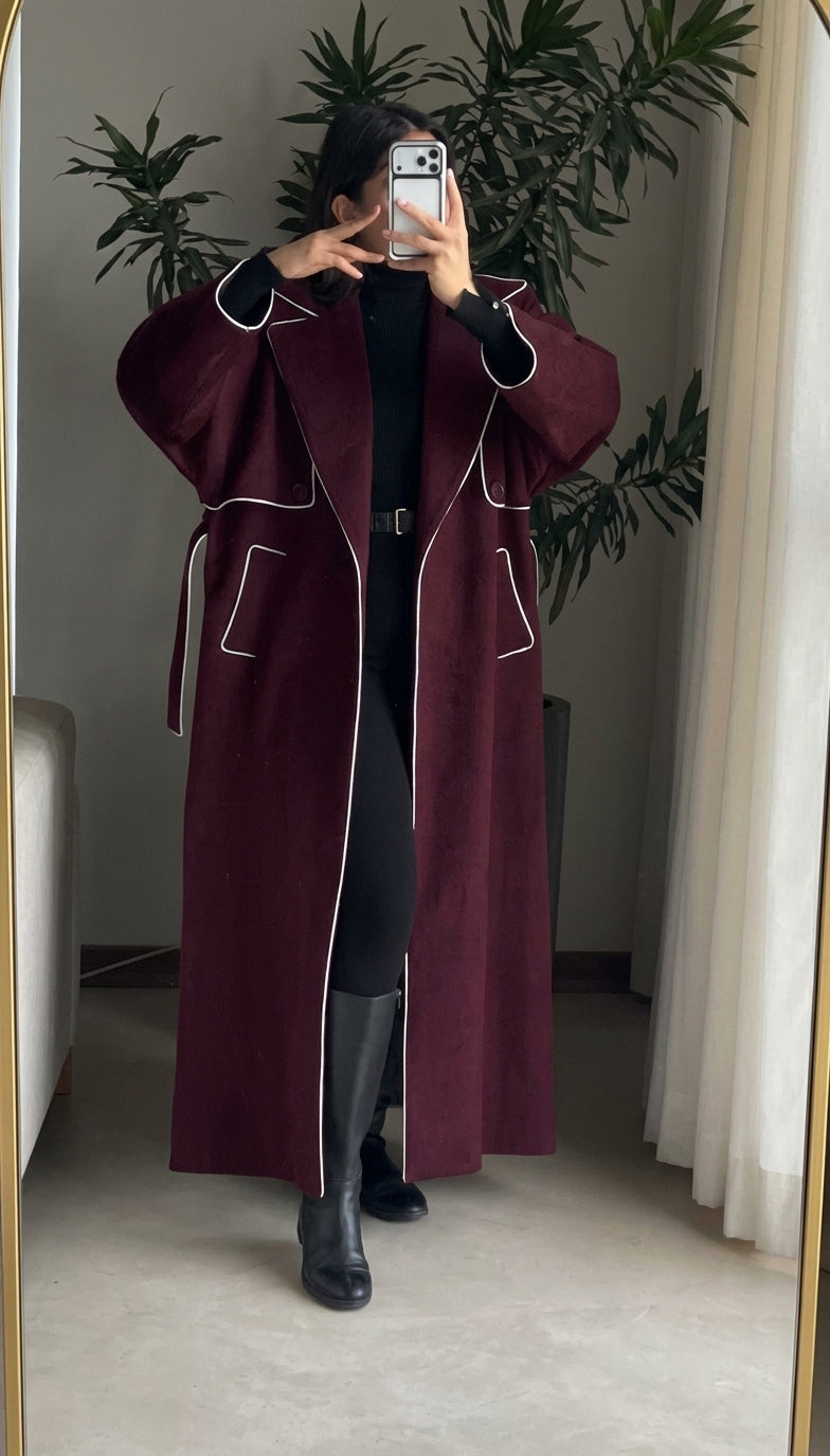 CH - 6154 - Lady Boss Long Coat | Saimwear