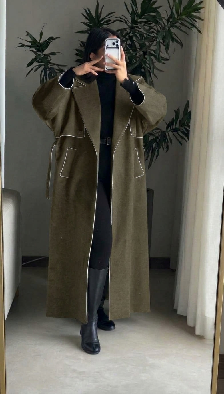 CH - 6154 - Lady Boss Long Coat | Saimwear