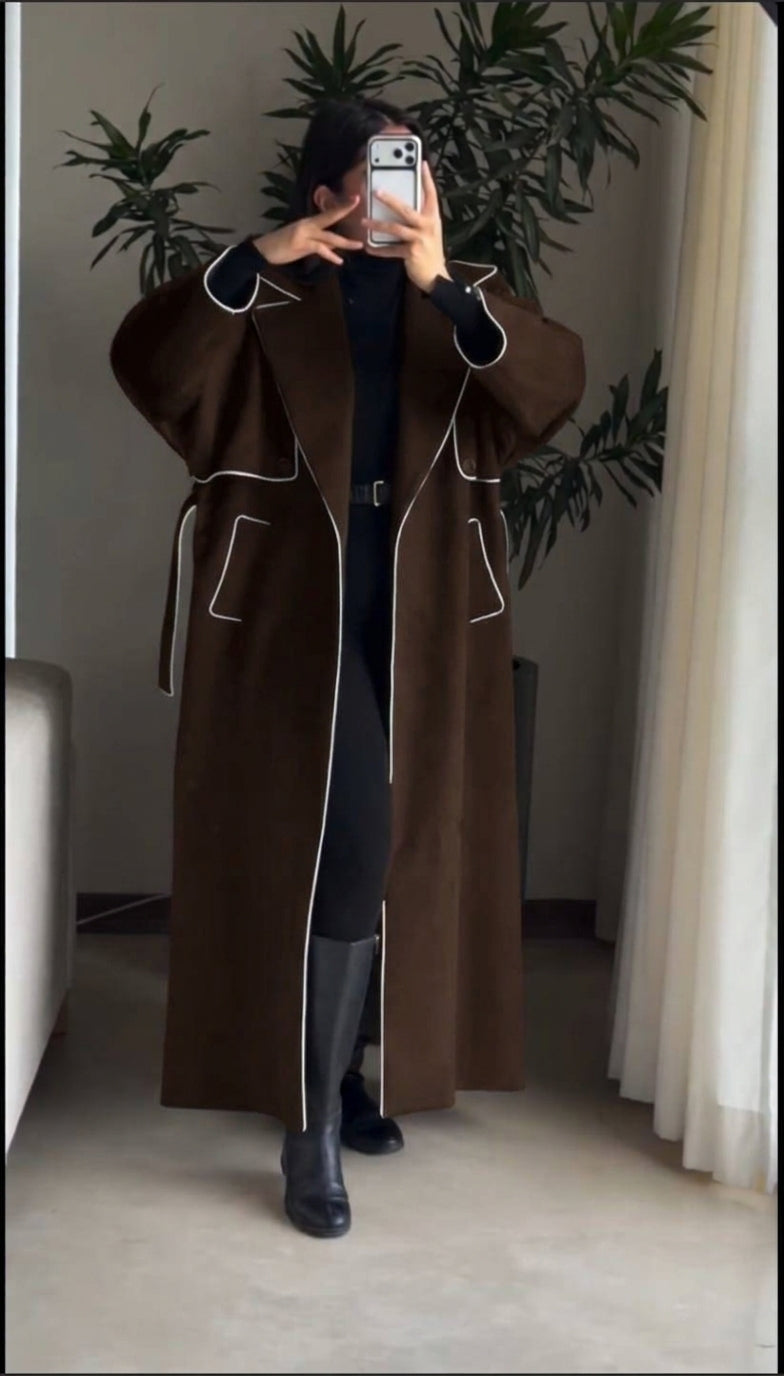 CH - 6154 - Lady Boss Long Coat | Saimwear