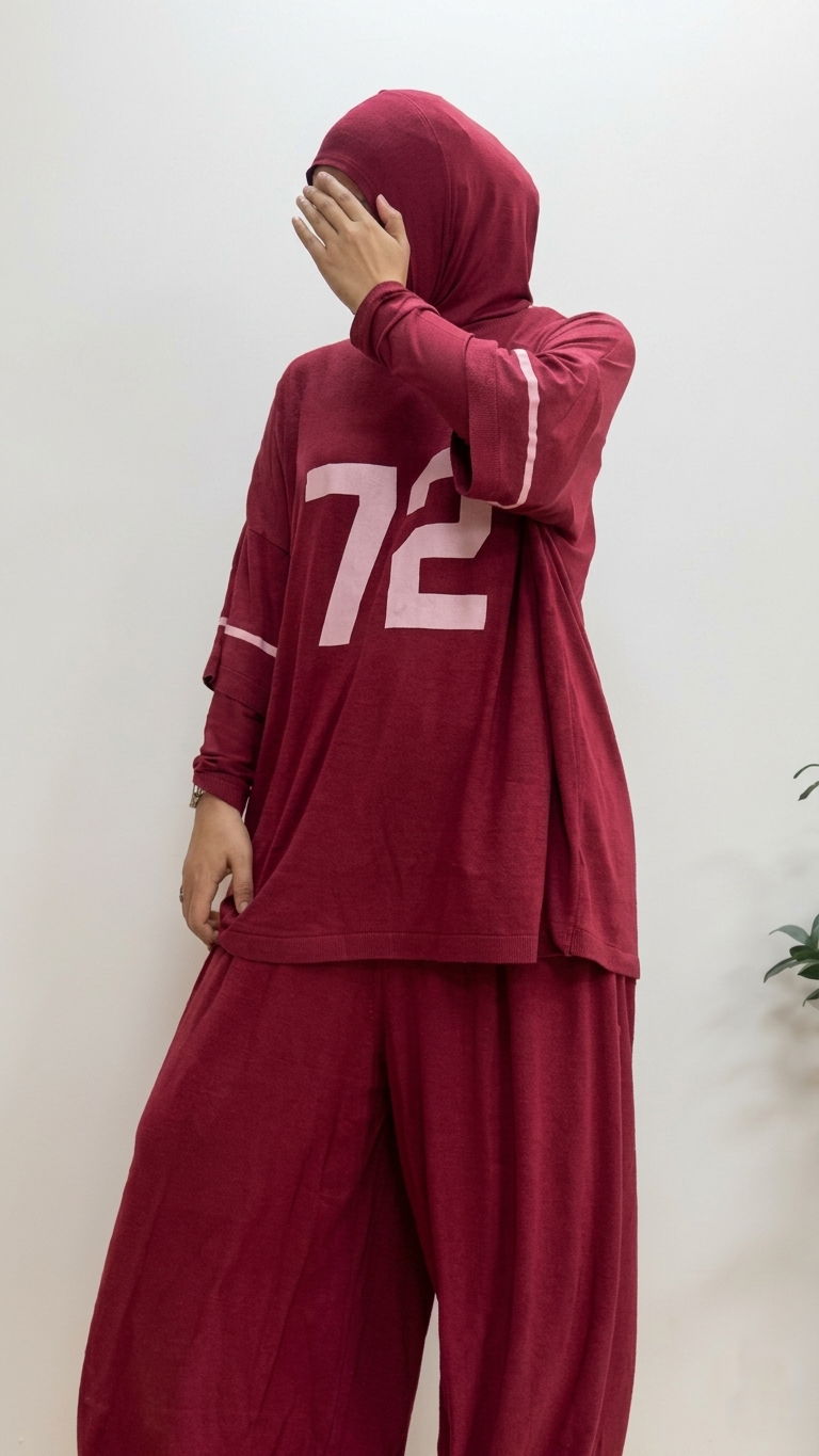 CH 6038 - Cloud-Fit Co-ord | Saimwear