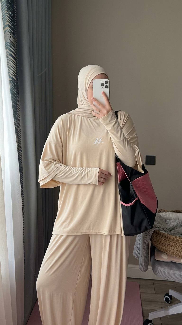 Ch 6049 - Urban Modesty Co-ord Set | Saimwear