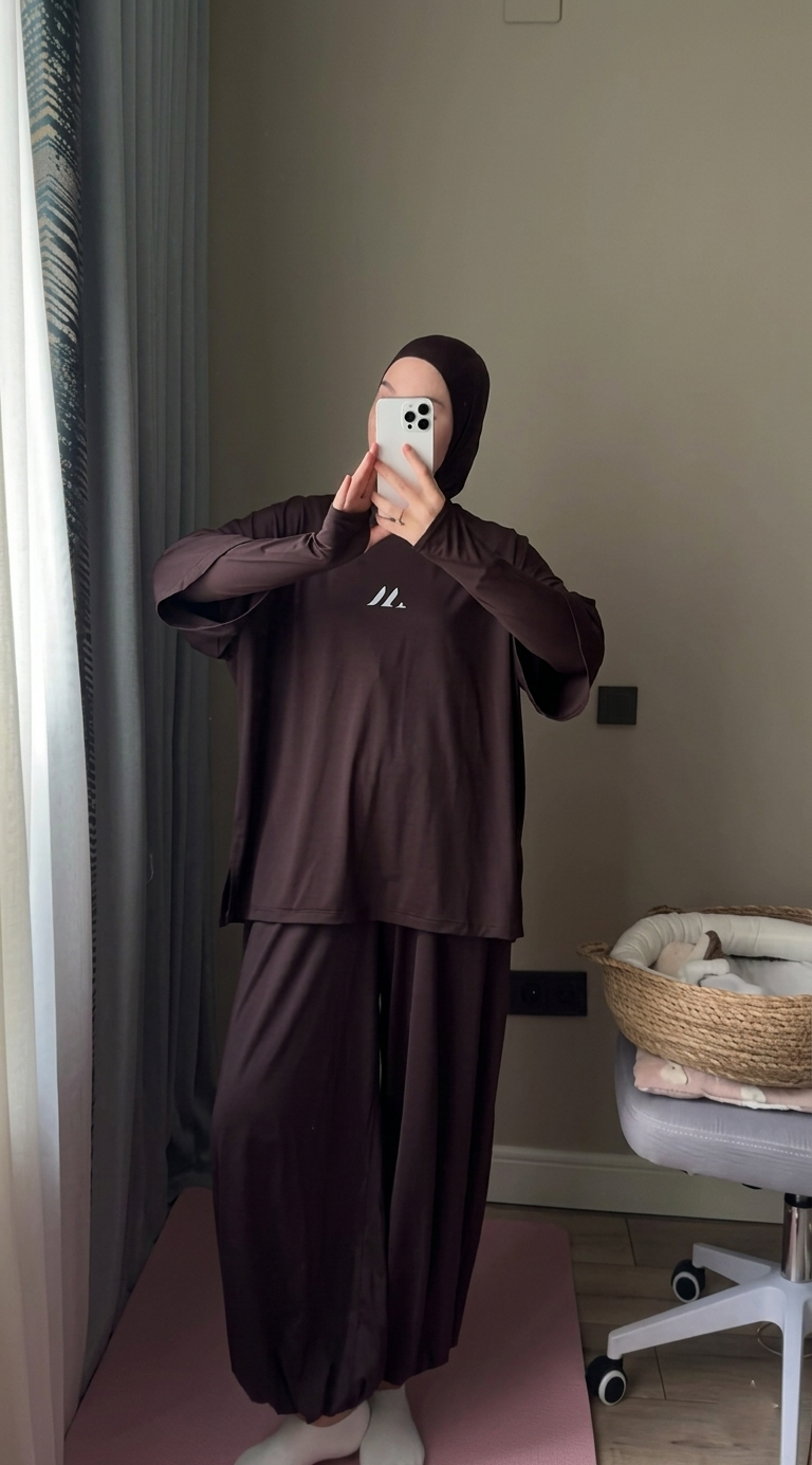 Ch 6049 - Urban Modesty Co-ord Set | Saimwear