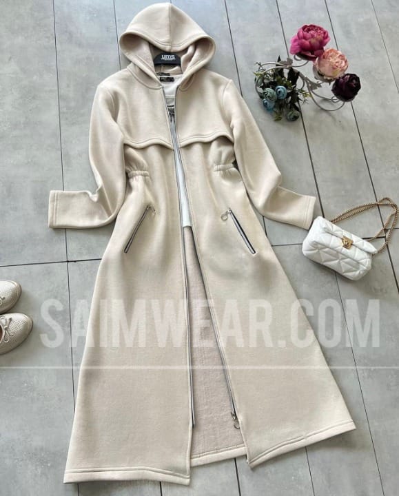 Saimwear Oversize Long Hooded Fleece Upper LY-0025