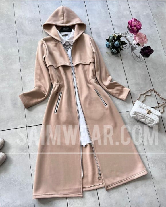 Saimwear Oversize Long Hooded Fleece Upper LY-0025