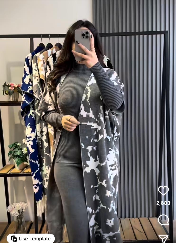 Saimwear 3 Pcs Ready to Wear Outfit CH 387
