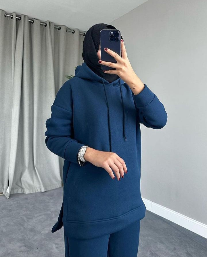 Saimwear Hooded Winter Fleece Tracksuit CH 400