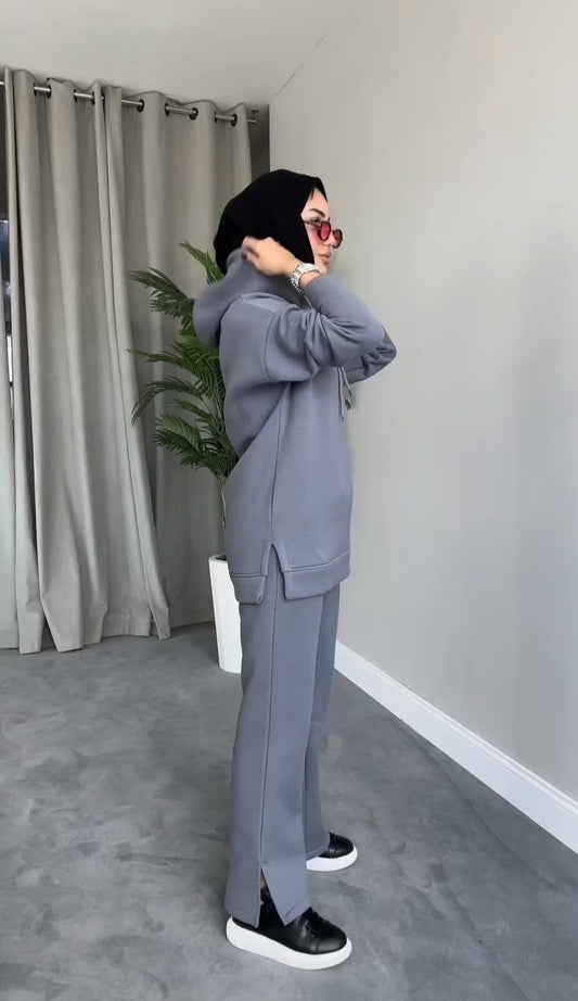 Saimwear Hooded Winter Fleece Tracksuit CH 400