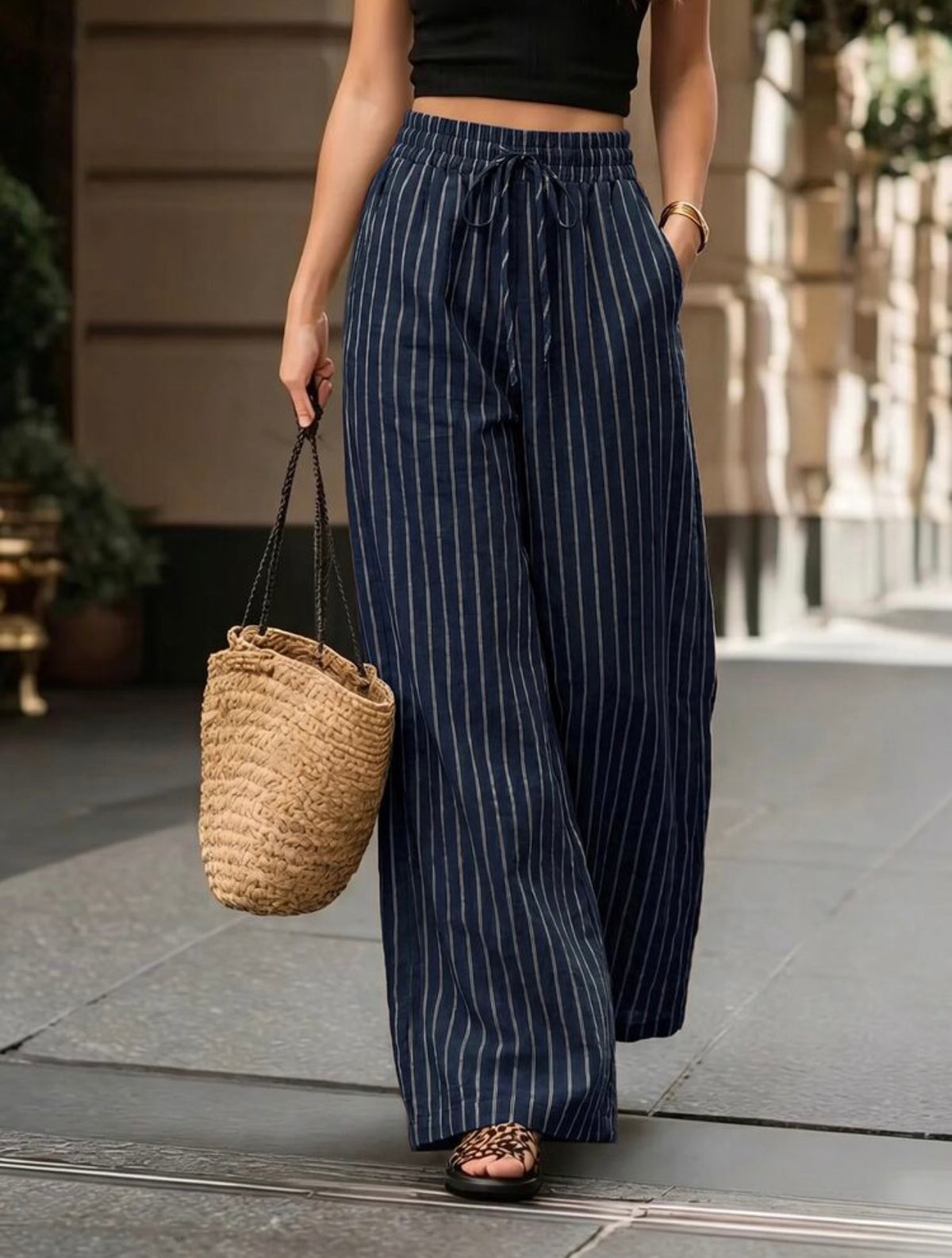 CH - 6137 - Everyday Elegance Trousers Pant | Saimwear
