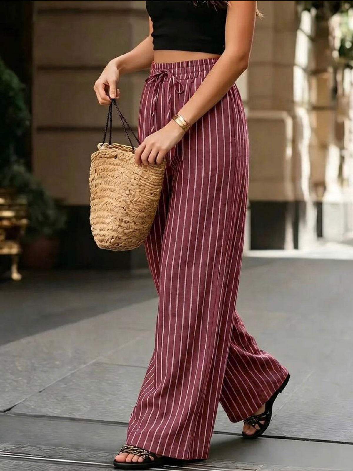 CH - 6137 - Everyday Elegance Trousers Pant | Saimwear